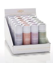Load image into Gallery viewer, Display Box of Earth Lux Essential Oils.  Lavender, Peppermint, Sweet Orange and Eucalyptus.  6561287897252
