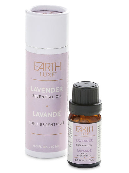 Lavender essential oil bottle