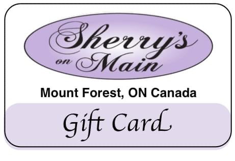 Sherry’s on Main Gift Card