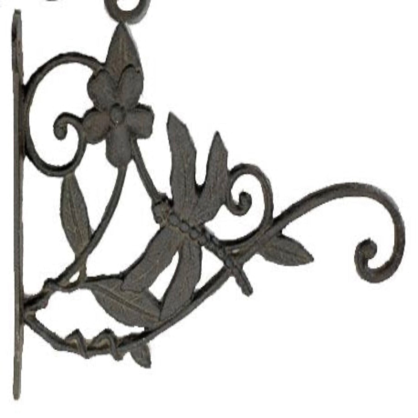 Dragonfly cast iron plant hanger